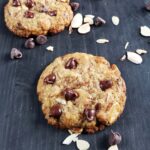 cookie on a dark background