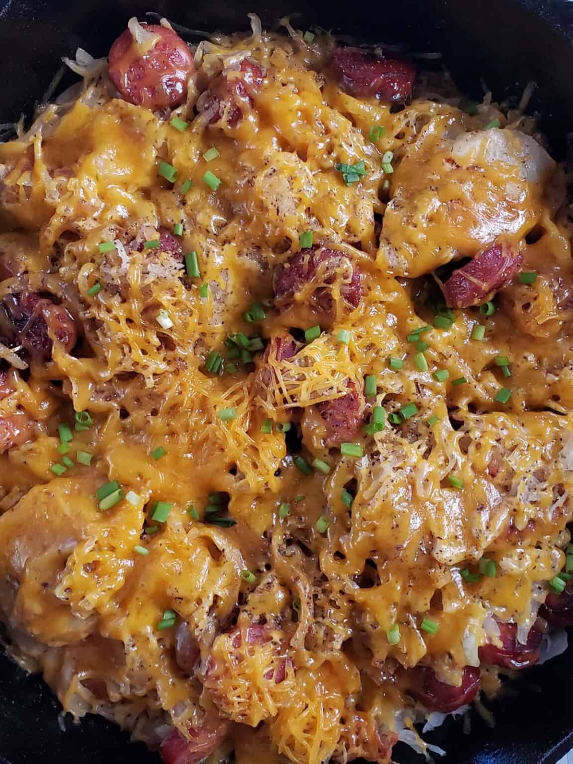 Kielbasa Pierogies and Sauerkraut Recipe